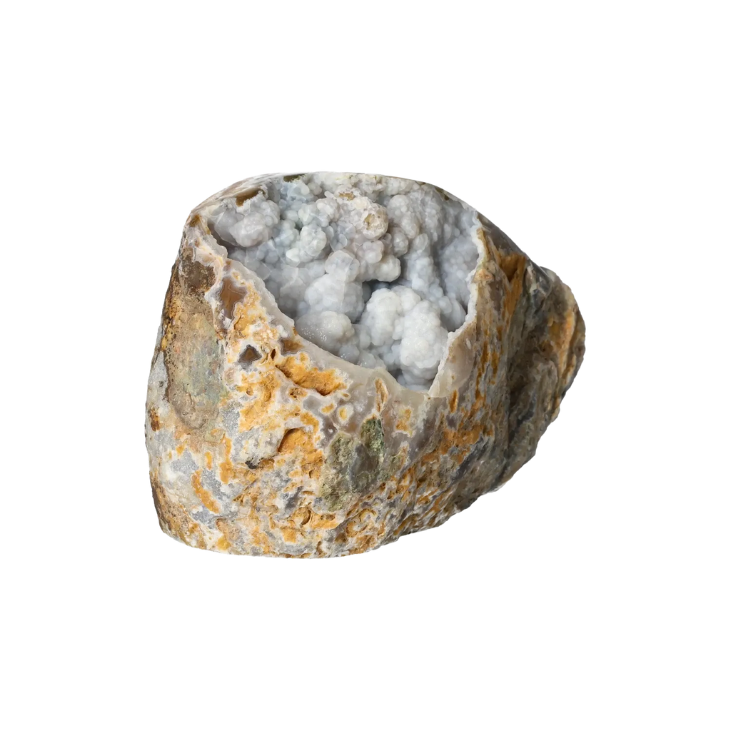 Agate Geode with Chaledony Cut Base 10000379