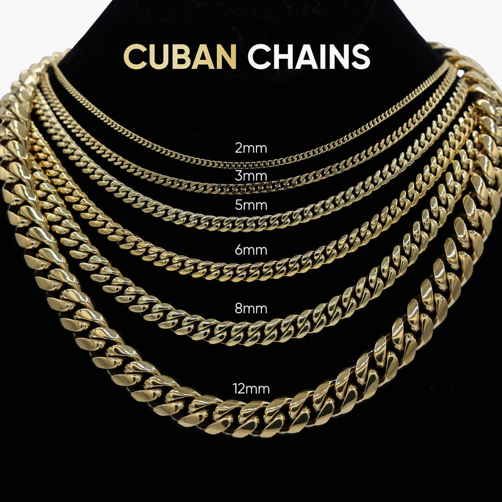 South Beach Cuban™ Chain in Rose Gold- 8mm