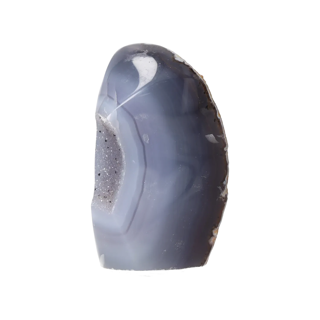 Agate Geode with Quartz Cut Base 10000395
