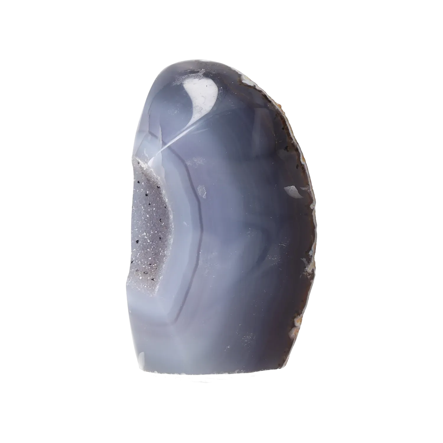 Agate Geode with Quartz Cut Base 10000395