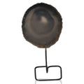 Agate Slice on Metal Stand 037655