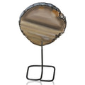 Agate Slice on Metal Stand 039888