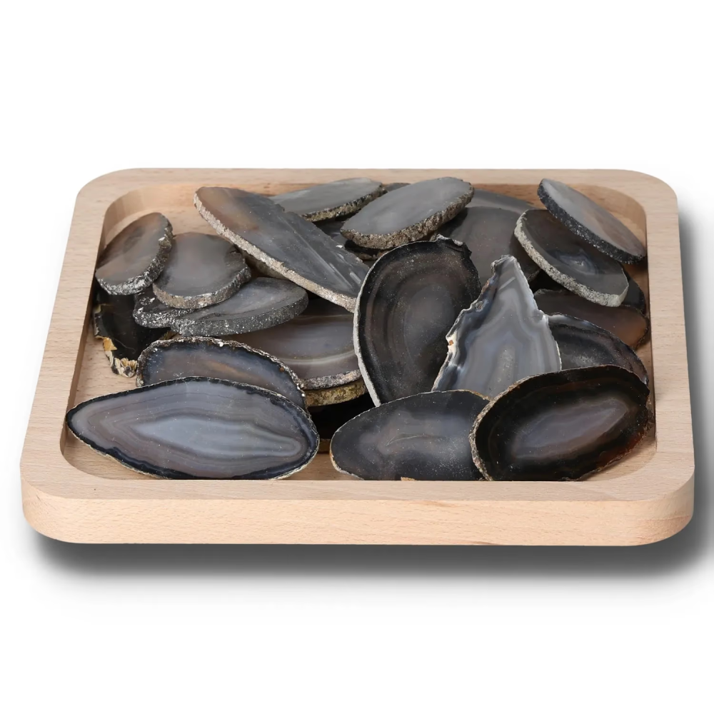 Agate Slice Grey 001801