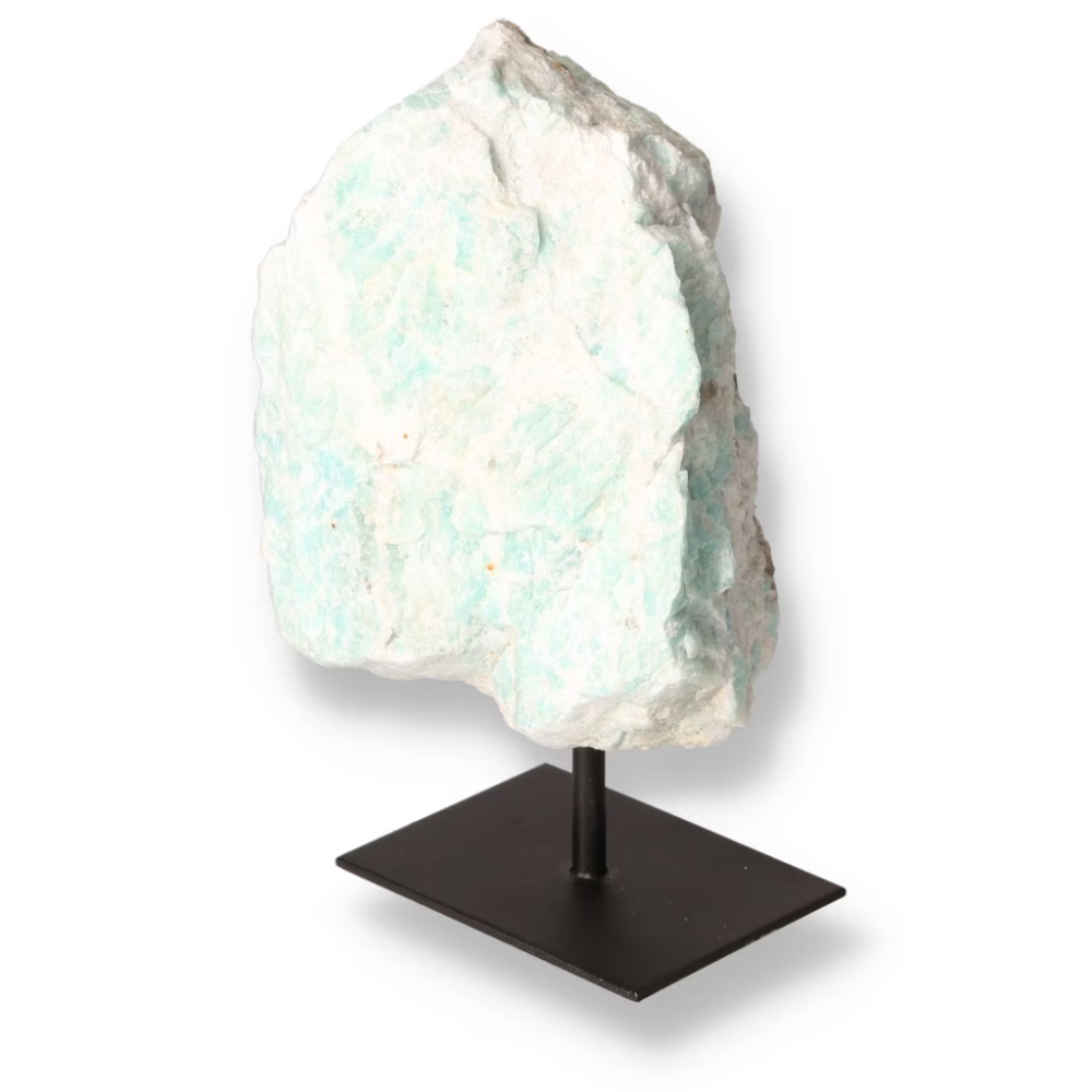 Amazonite Rough on Stand 020206