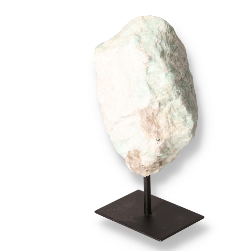 Amazonite Rough on Stand 020237