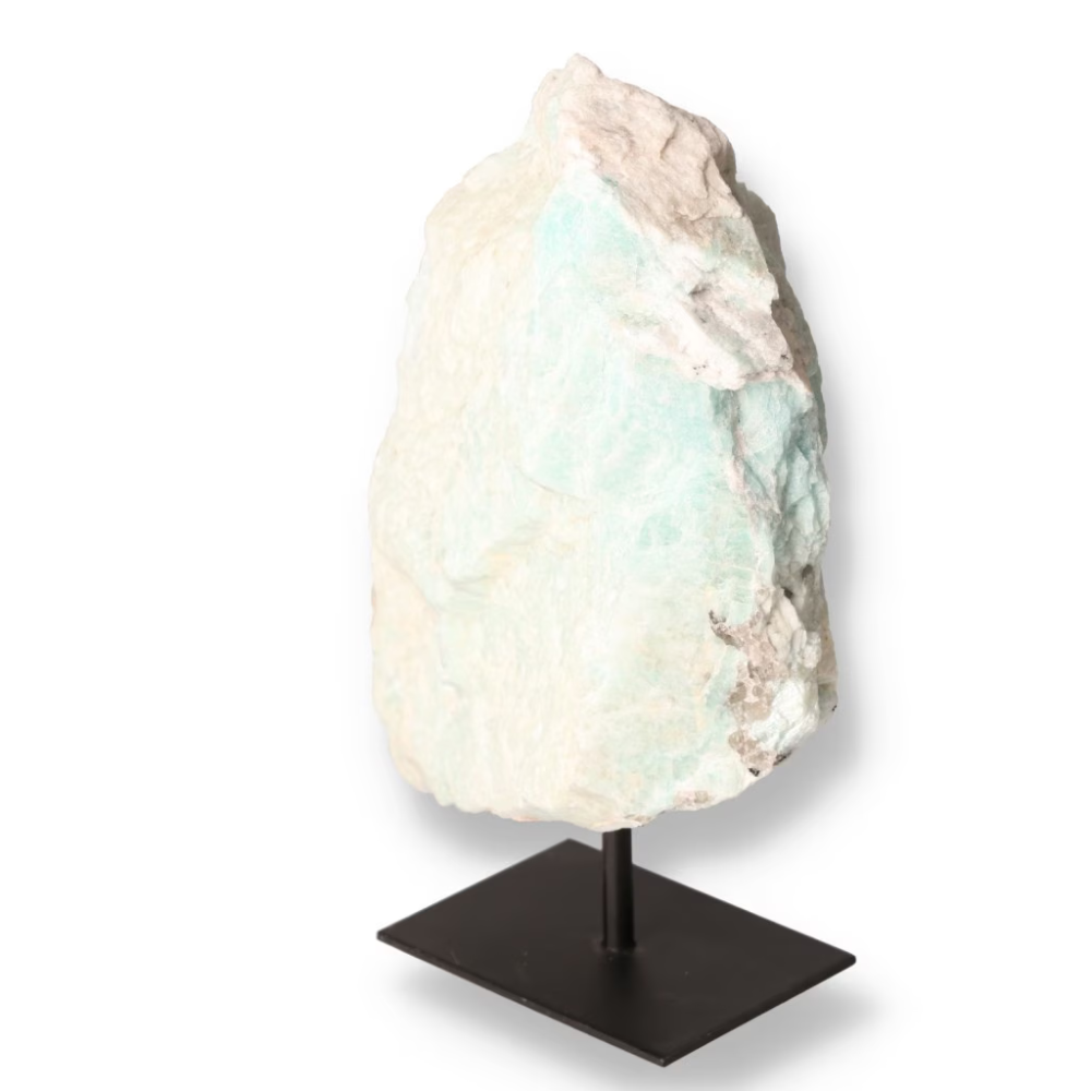 Amazonite Rough on Stand 020695