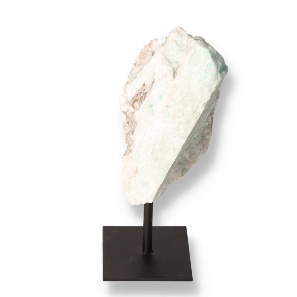 Amazonite Rough on Stand 020725