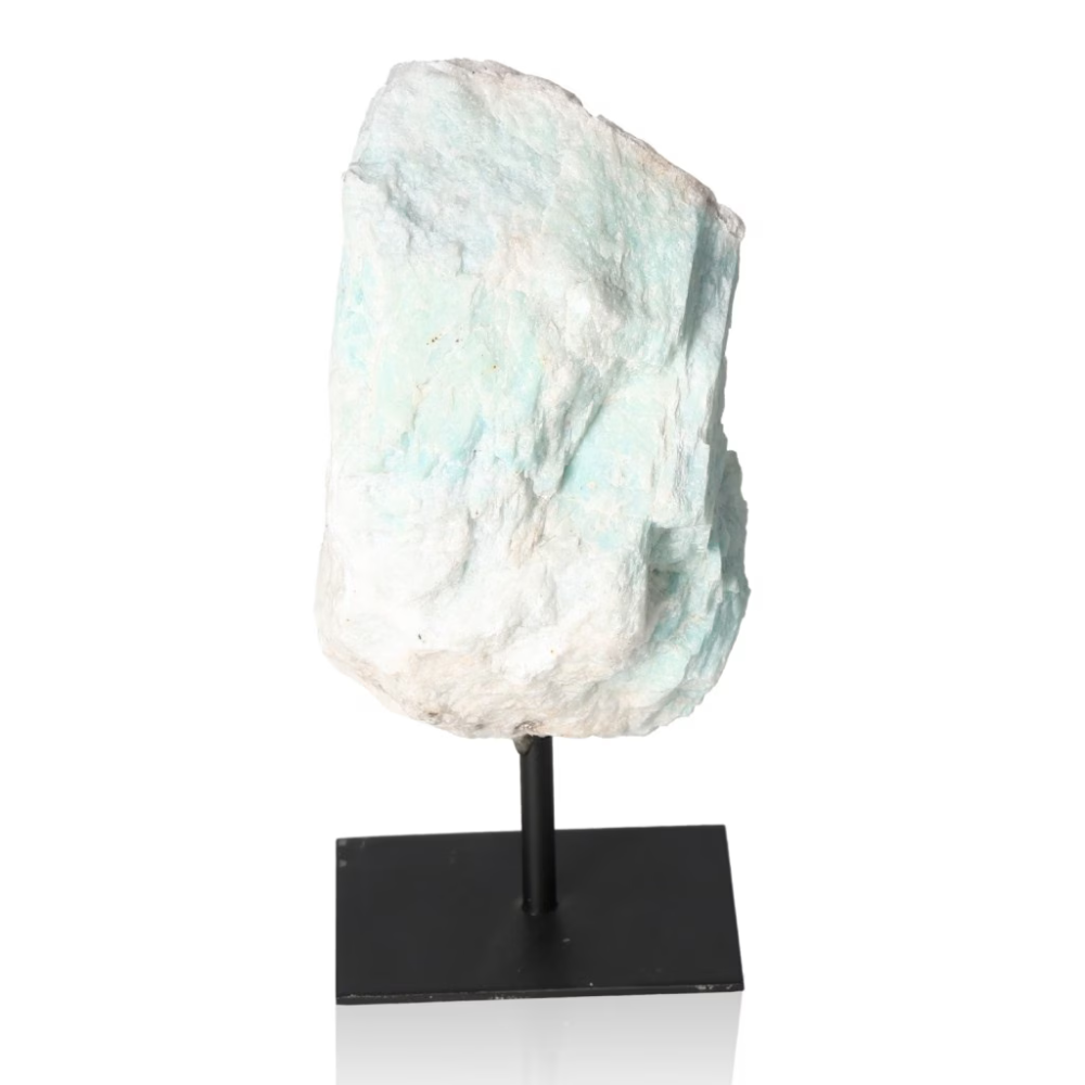 Amazonite Rough on Stand 020817