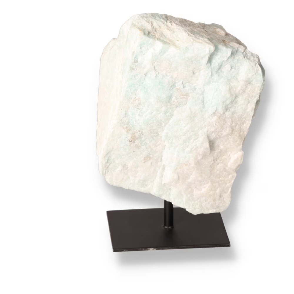 Amazonite Rough on Stand 020855