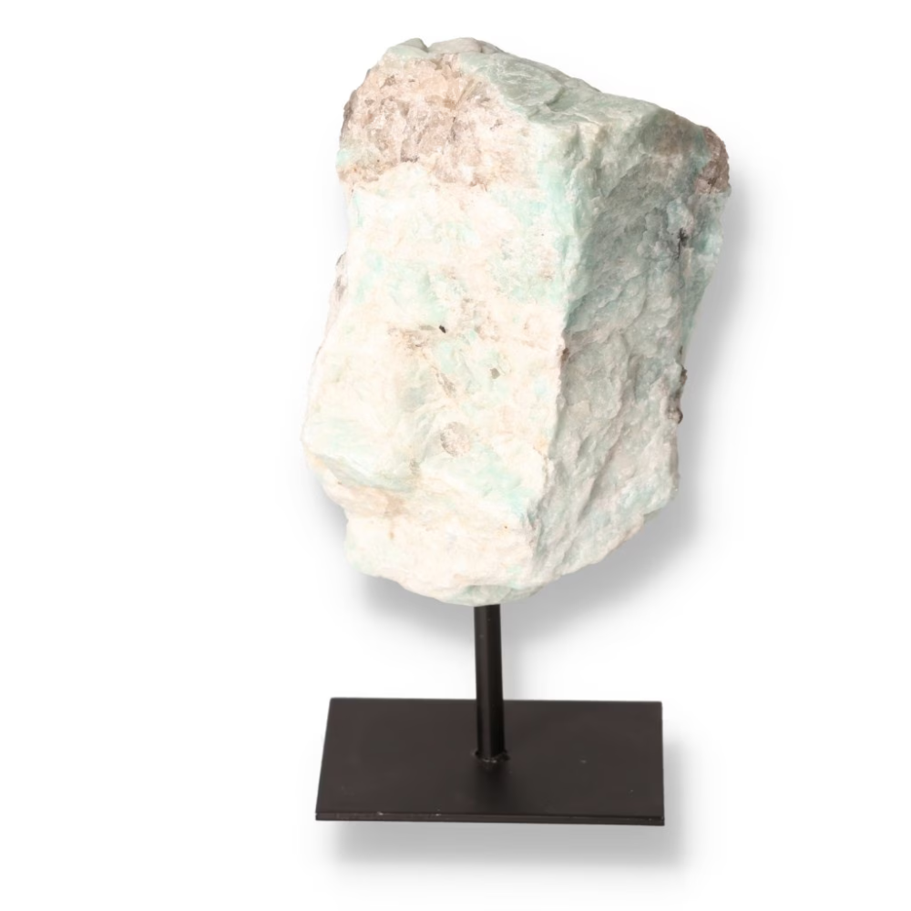 Amazonite Rough on Stand 020879