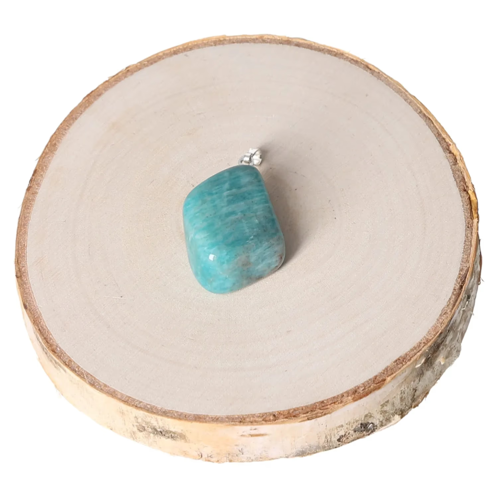 Amazonite AA Tumbled Pendant 555494 P30
