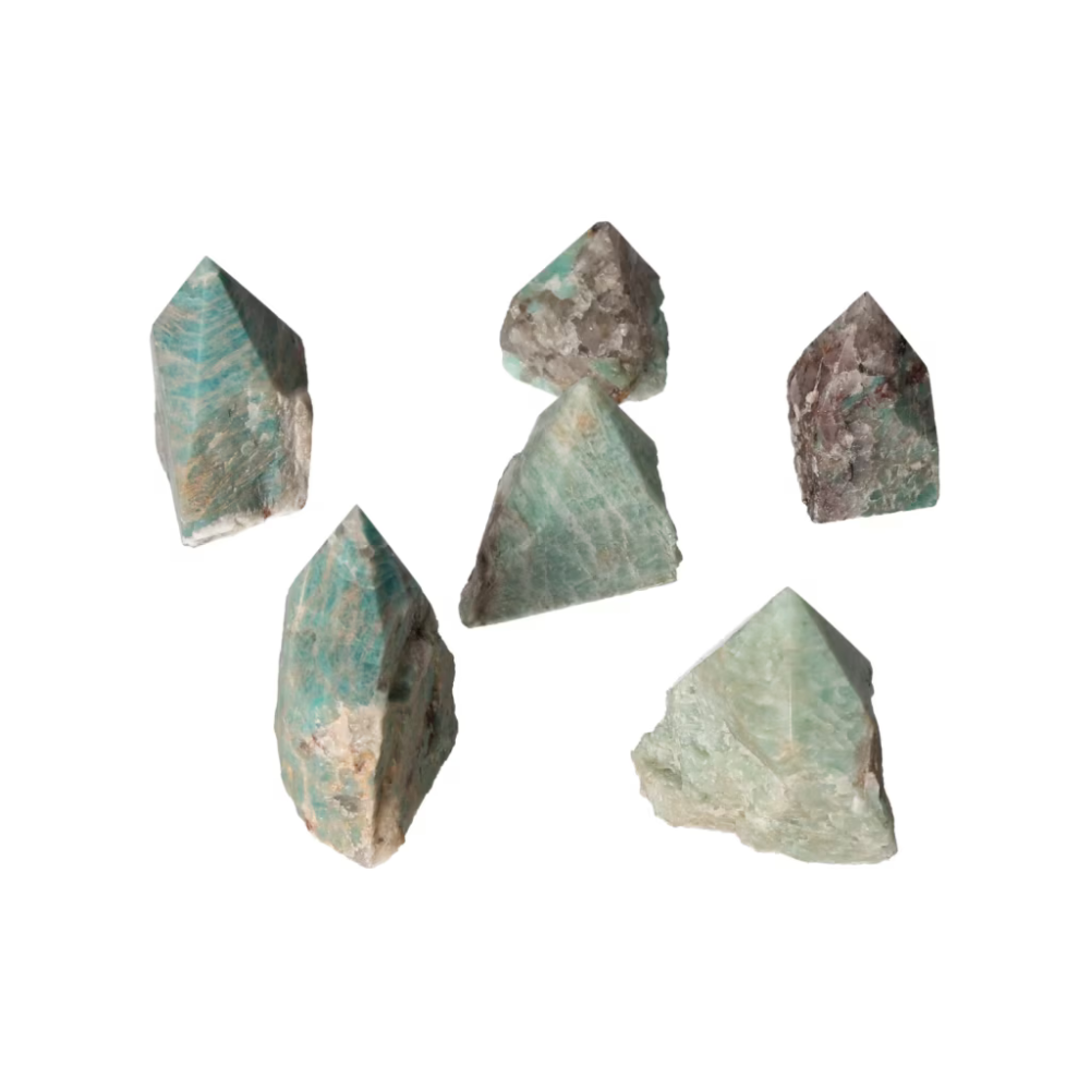 Amazonite Semi-polished Point 575195