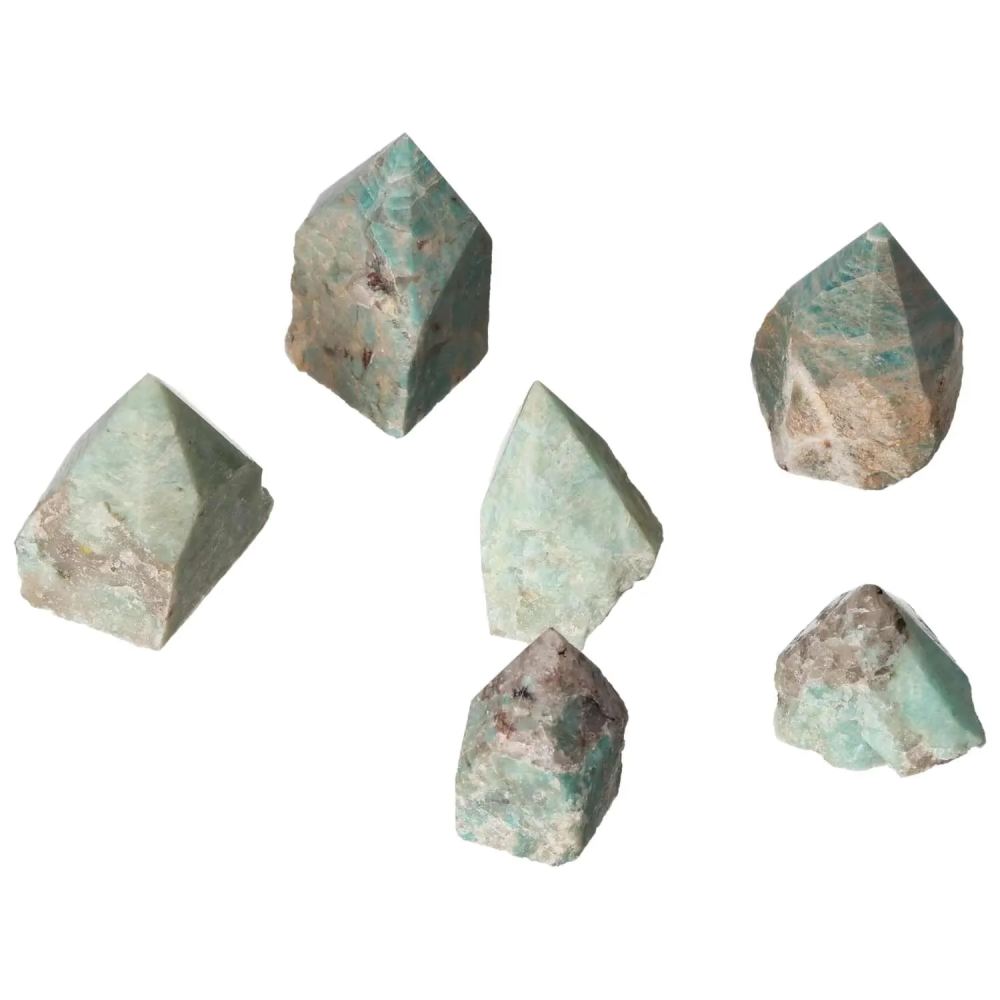 Amazonite Semi-polished Point 575195