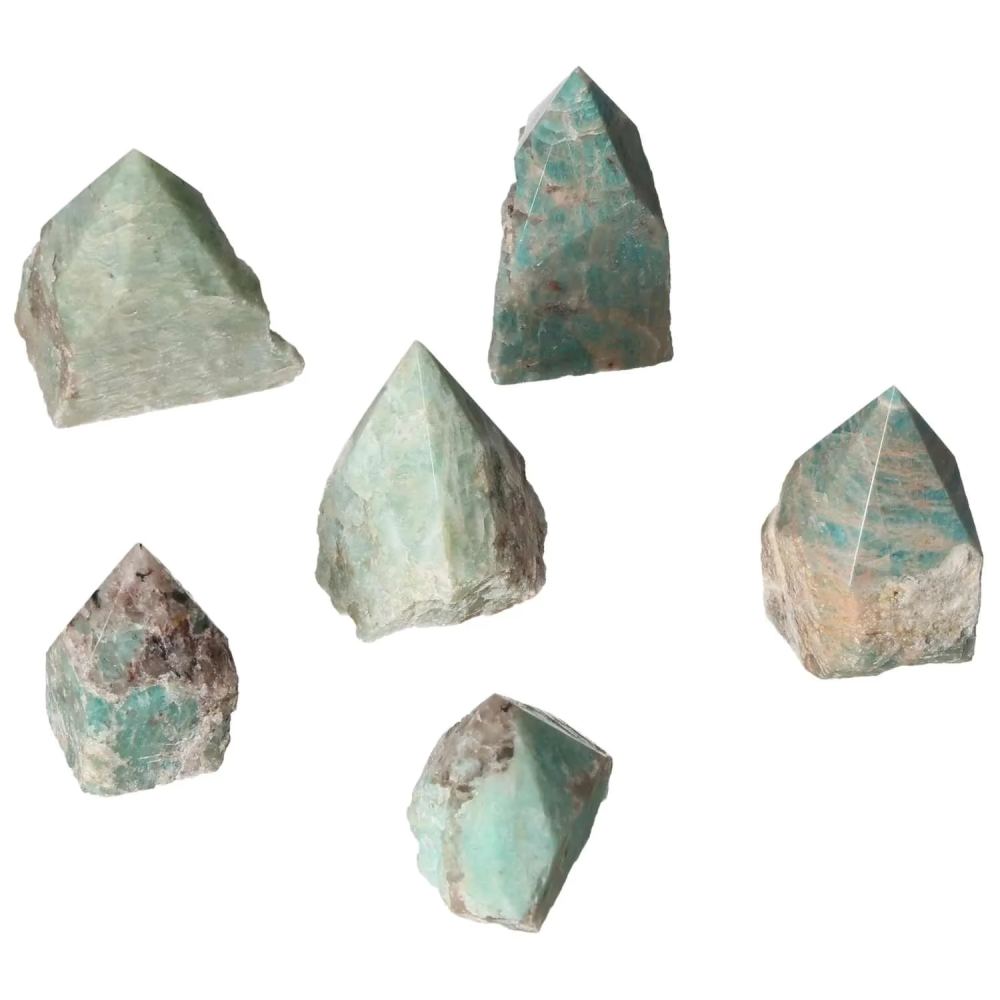 Amazonite Semi-polished Point 575195