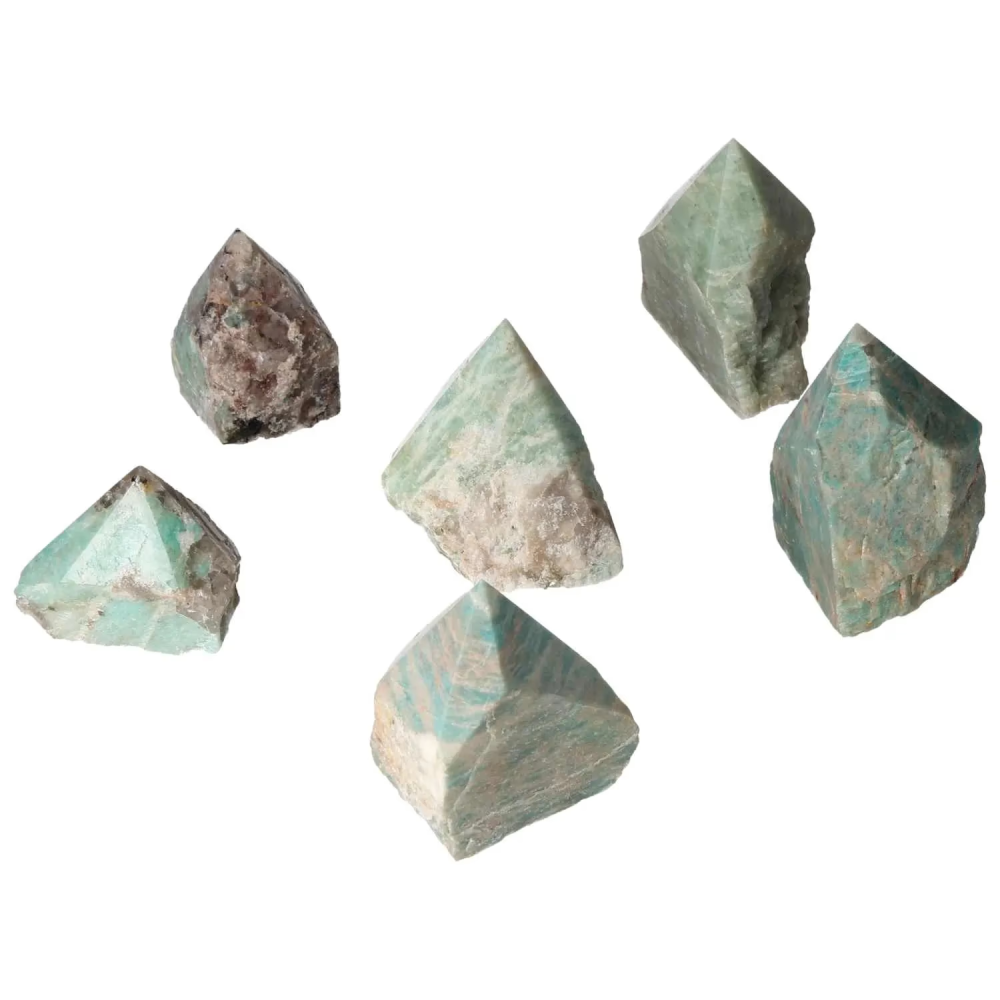 Amazonite Semi-polished Point 575195