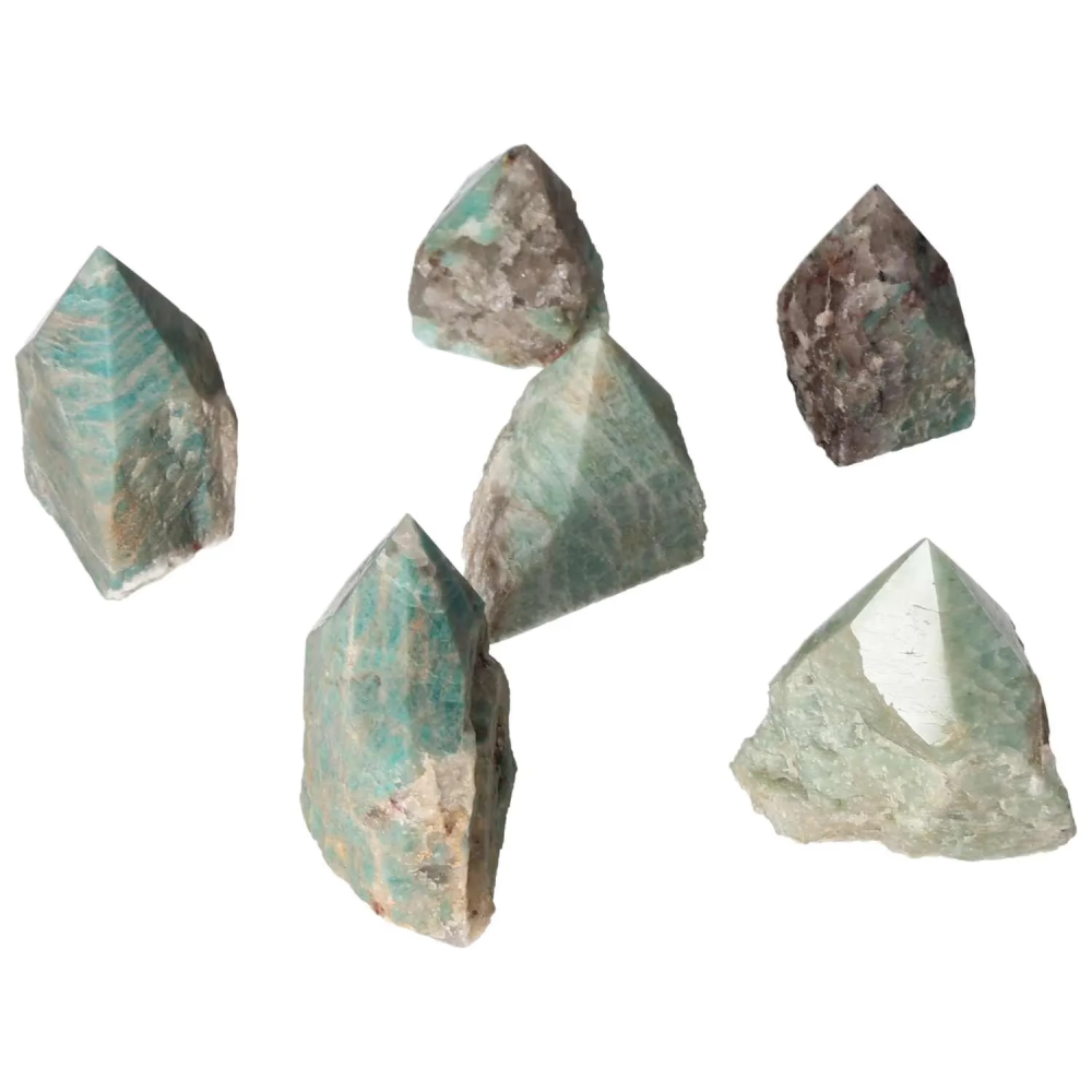 Amazonite Semi-polished Point 575195