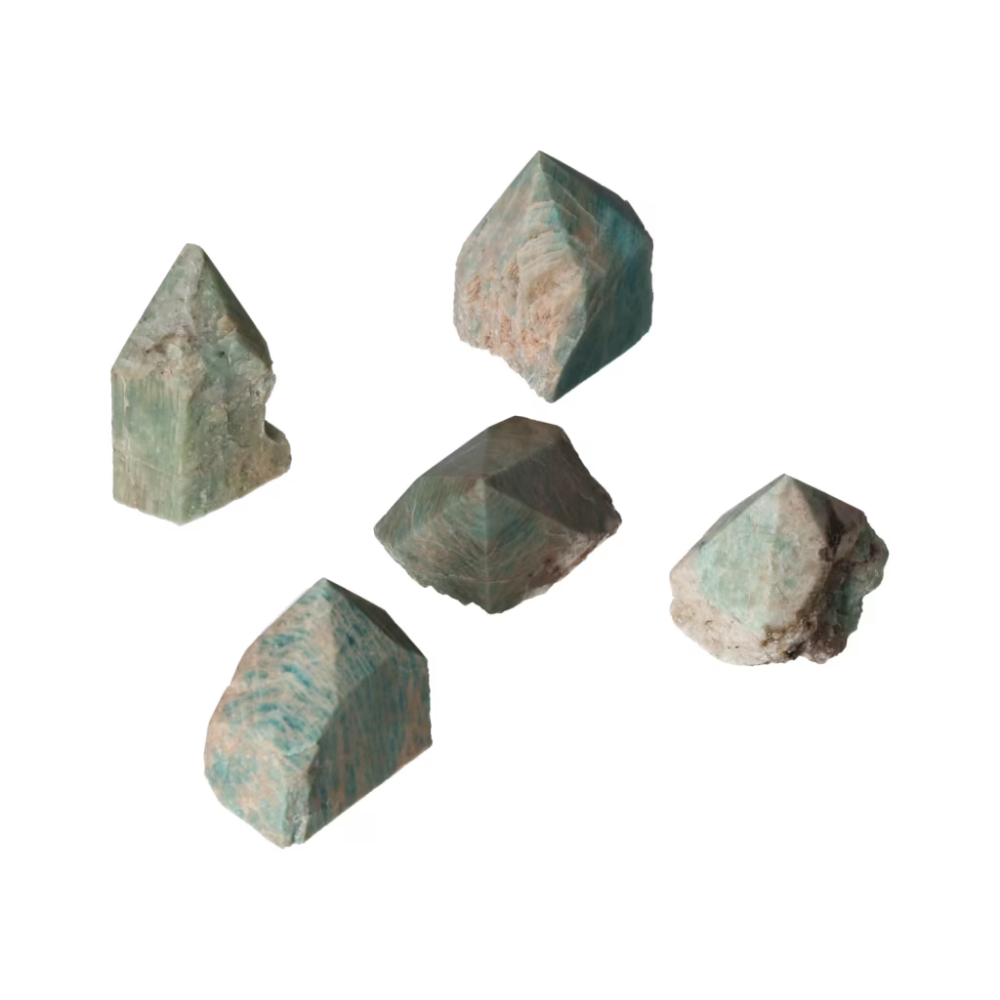 Amazonite Semi-polished Point 575201