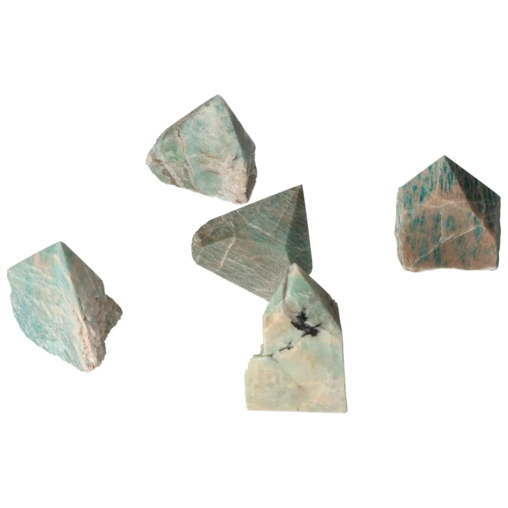 Amazonite Semi-polished Point 575201