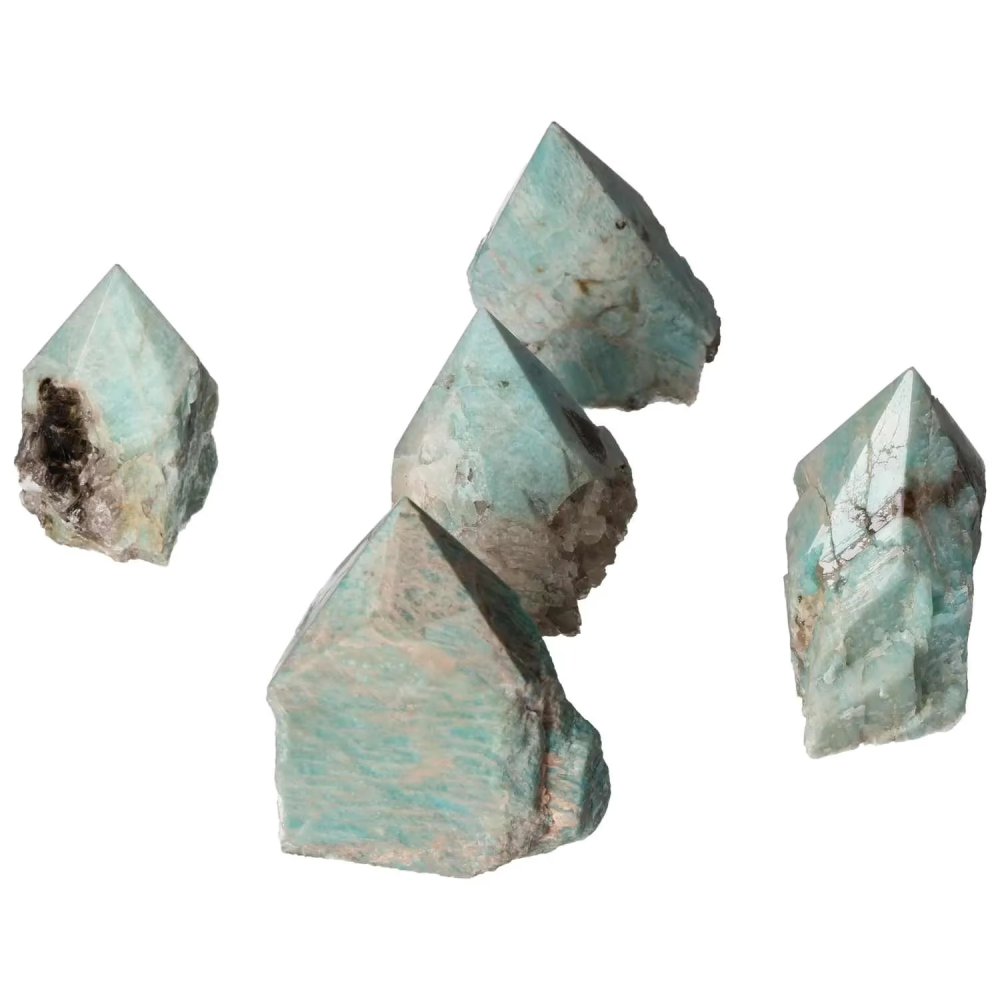Amazonite Semi-polished Point 575218