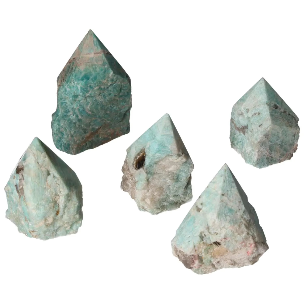 Amazonite Semi-polished Point 575218