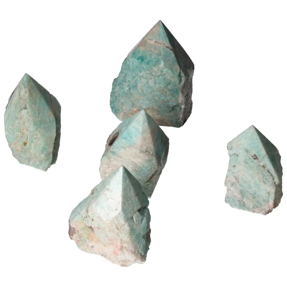 Amazonite Semi-polished Point 575218