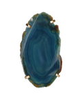 Agate Slice Arc And Wire Ring Gold 603546 P30