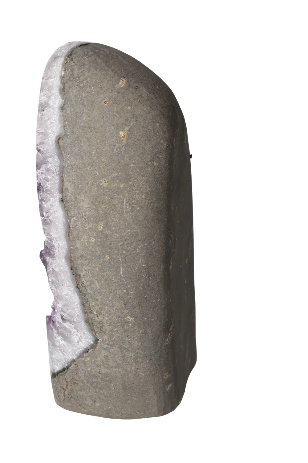 Amethyst cut base geode 618816