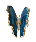 Agate Butterfly With Gold Trim 628921