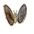 Agate Butterfly With Gold Trim 628990