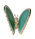 Agate Butterfly With Gold Trim 629089