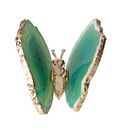 Agate Butterfly With Gold Trim 629164