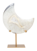 Agate Moon On Metal Stand 637367