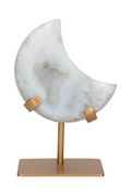 Agate Moon On Metal Stand 637879