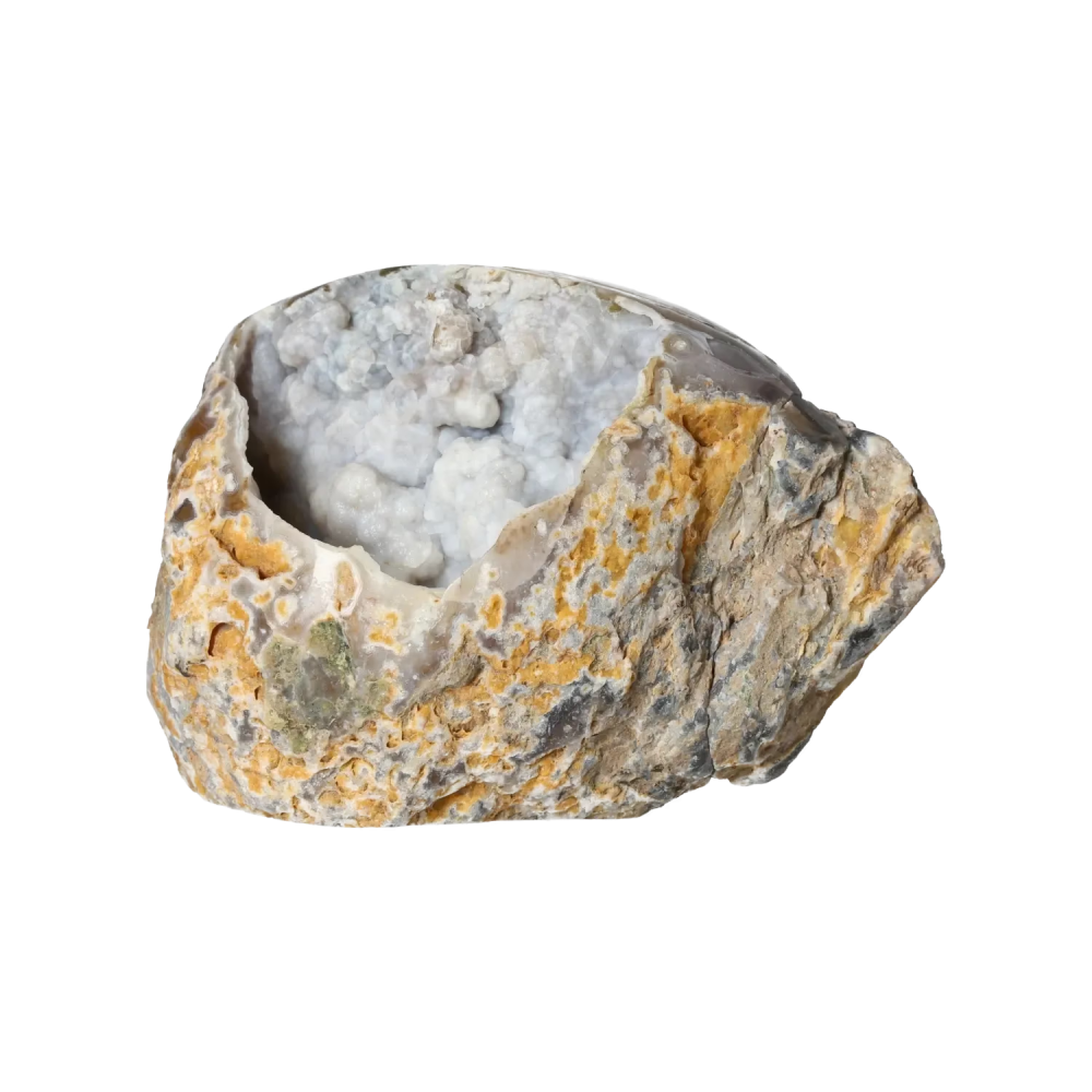 Agate Geode with Chaledony Cut Base 10000379