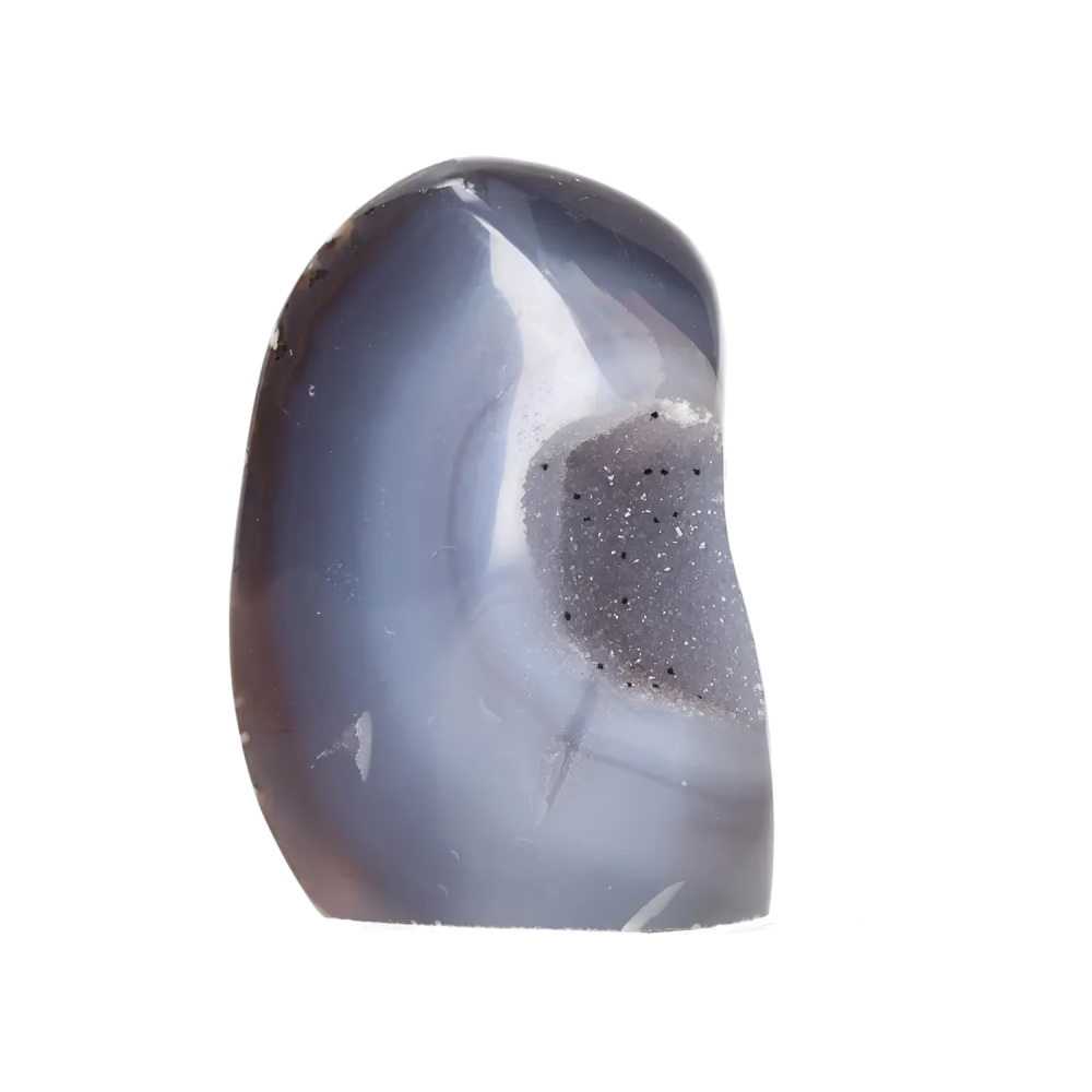 Agate Geode with Quartz Cut Base 10000395