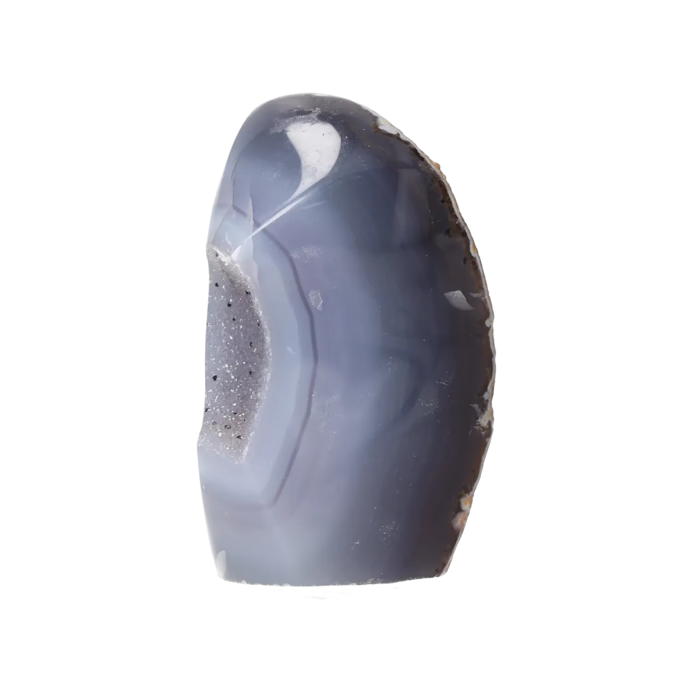 Agate Geode with Quartz Cut Base 10000395