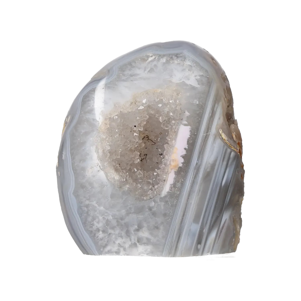 Agate Geode with Quartz Cut Base 10000406