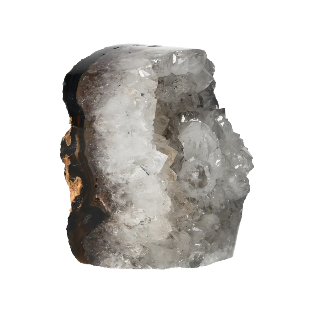 Agate Geode with Quartz Cut Base 10000409