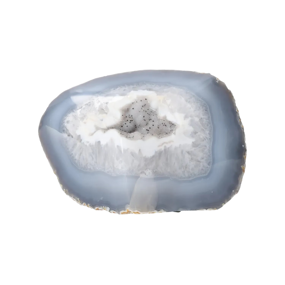 Agate Geode with Quartz Cut Base 10000423