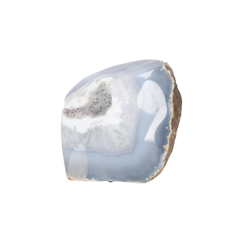 Agate Geode with Quartz Cut Base 10000423