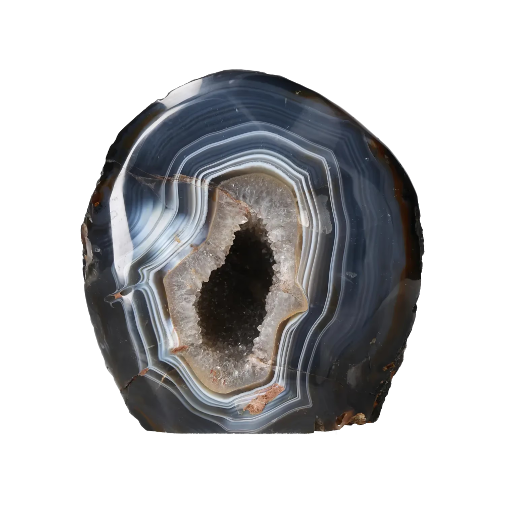 Agate Geode with Quartz Cut Base 10000426