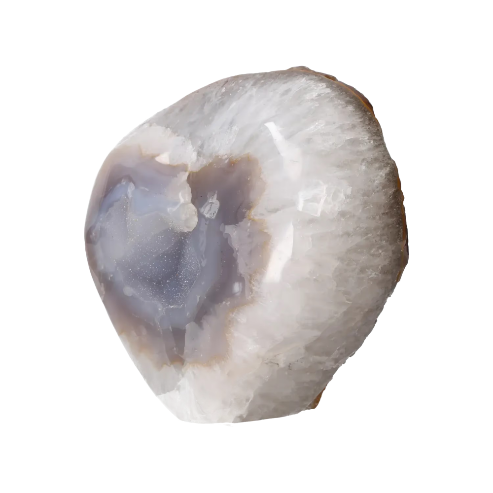 Agate Geode with Quartz Cut Base 10000428