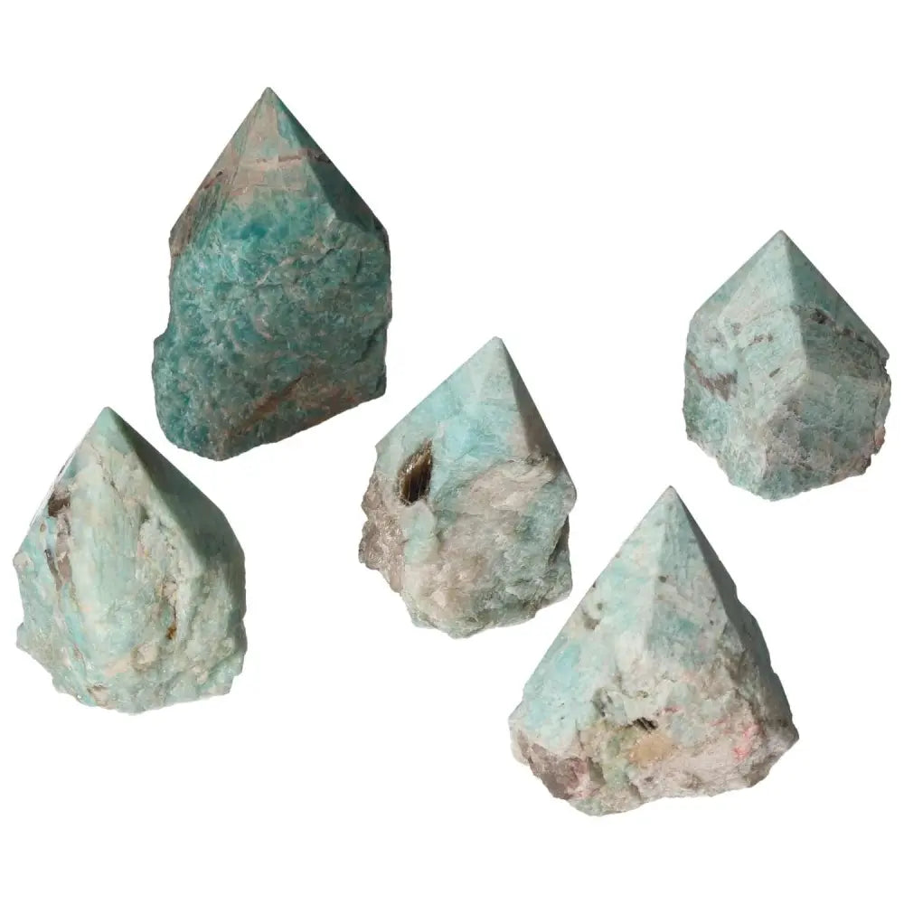 Amazonite Semi-polished Point 575218