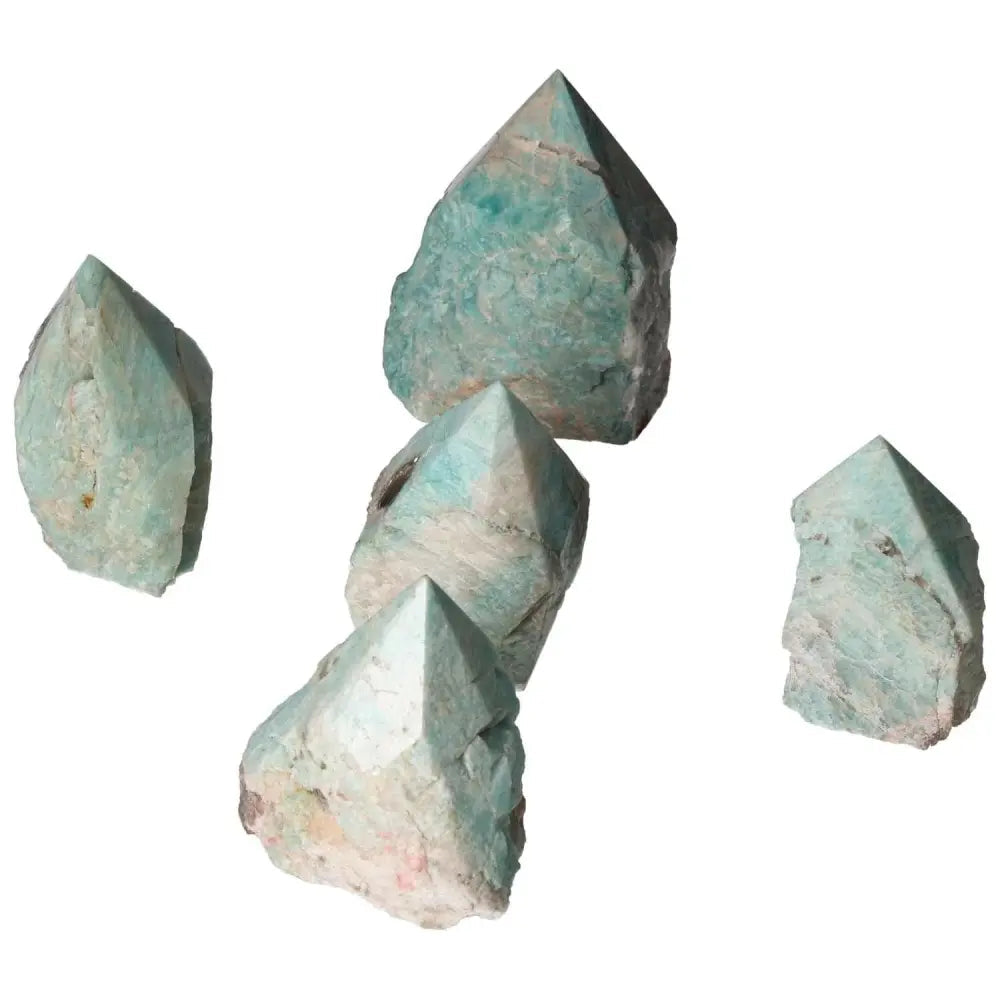 Amazonite Semi-polished Point 575218
