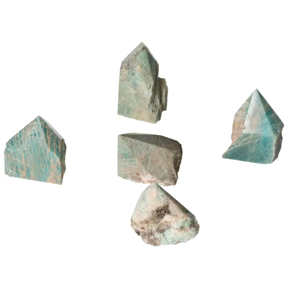 Amazonite Semi-polished Point 575201