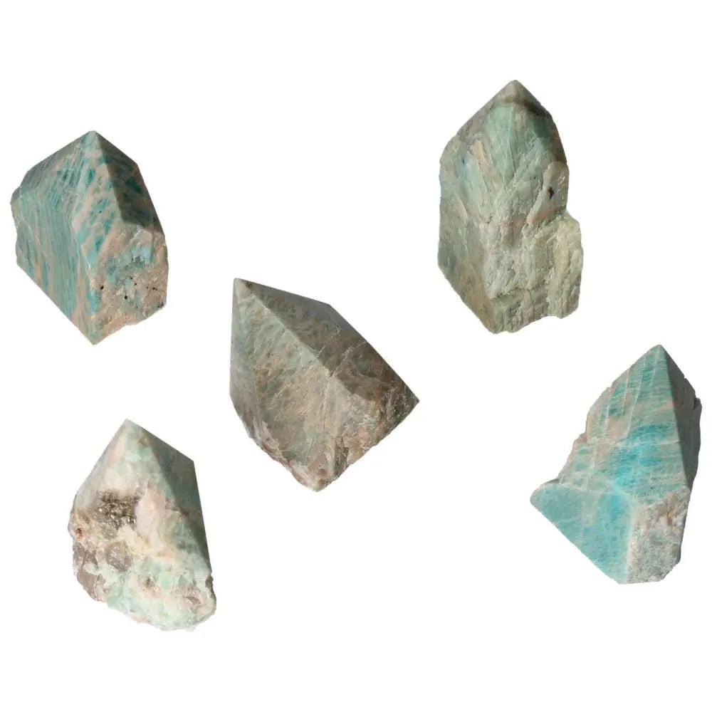 Amazonite Semi-polished Point 575201