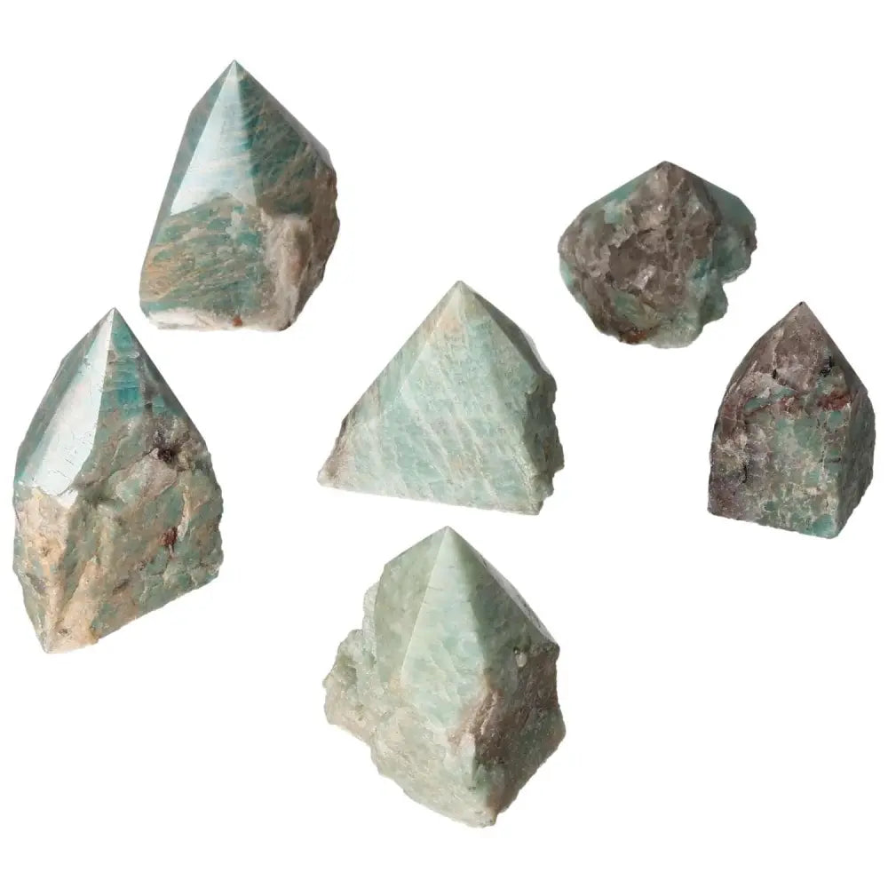 Amazonite Semi-polished Point 575195