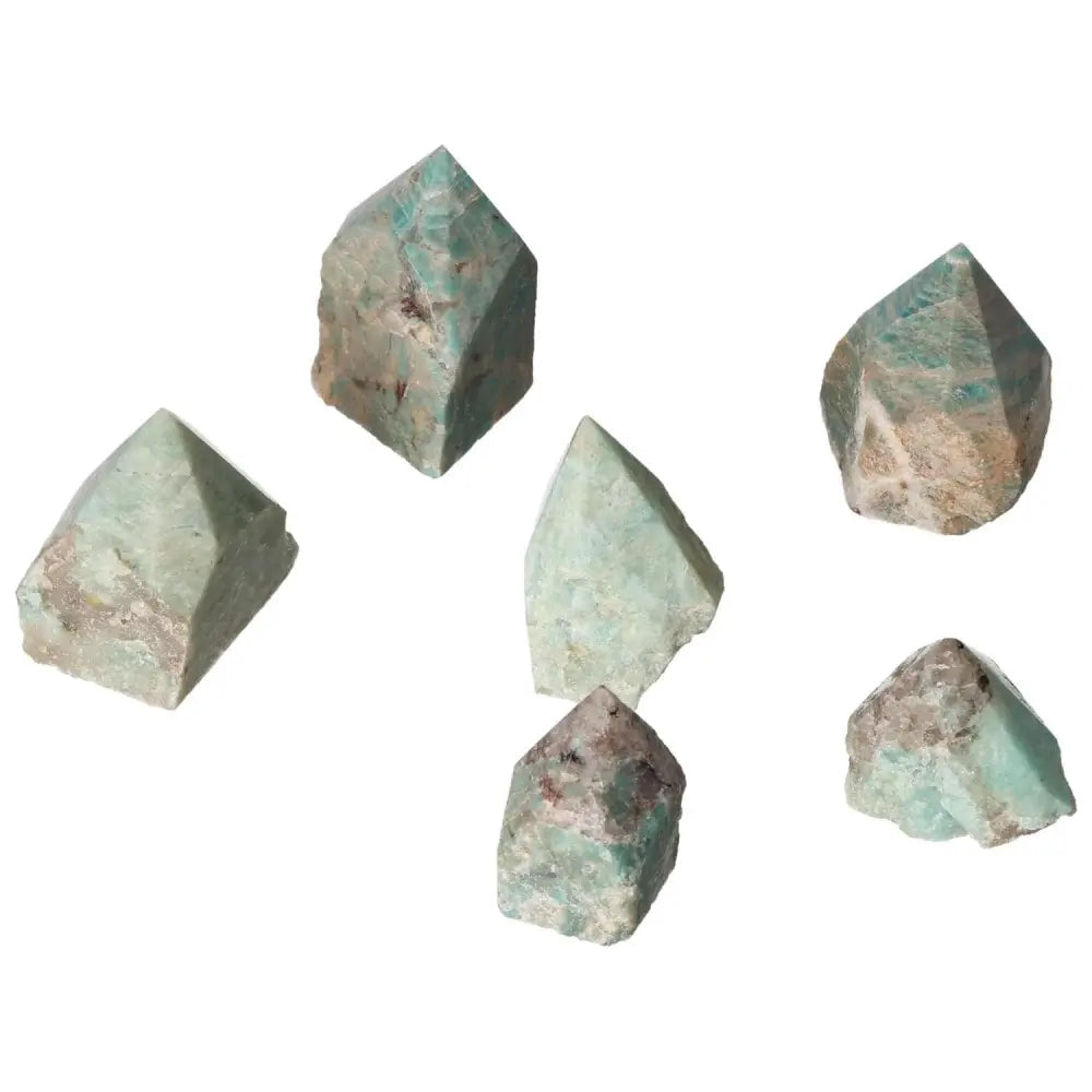 Amazonite Semi-polished Point 575195