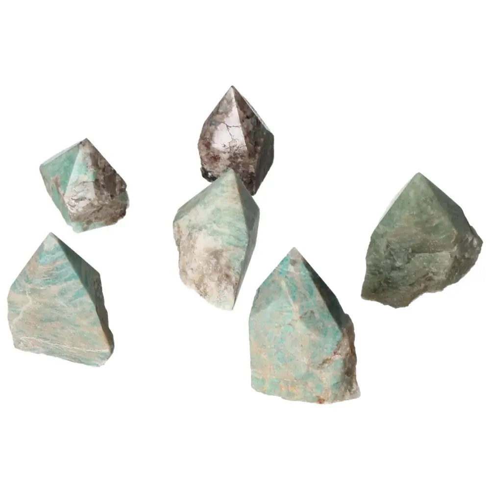Amazonite Semi-polished Point 575195