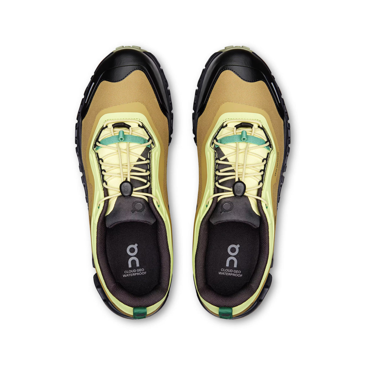 ON Men's Cloud 6 Geo Waterproof Limelight/Safari